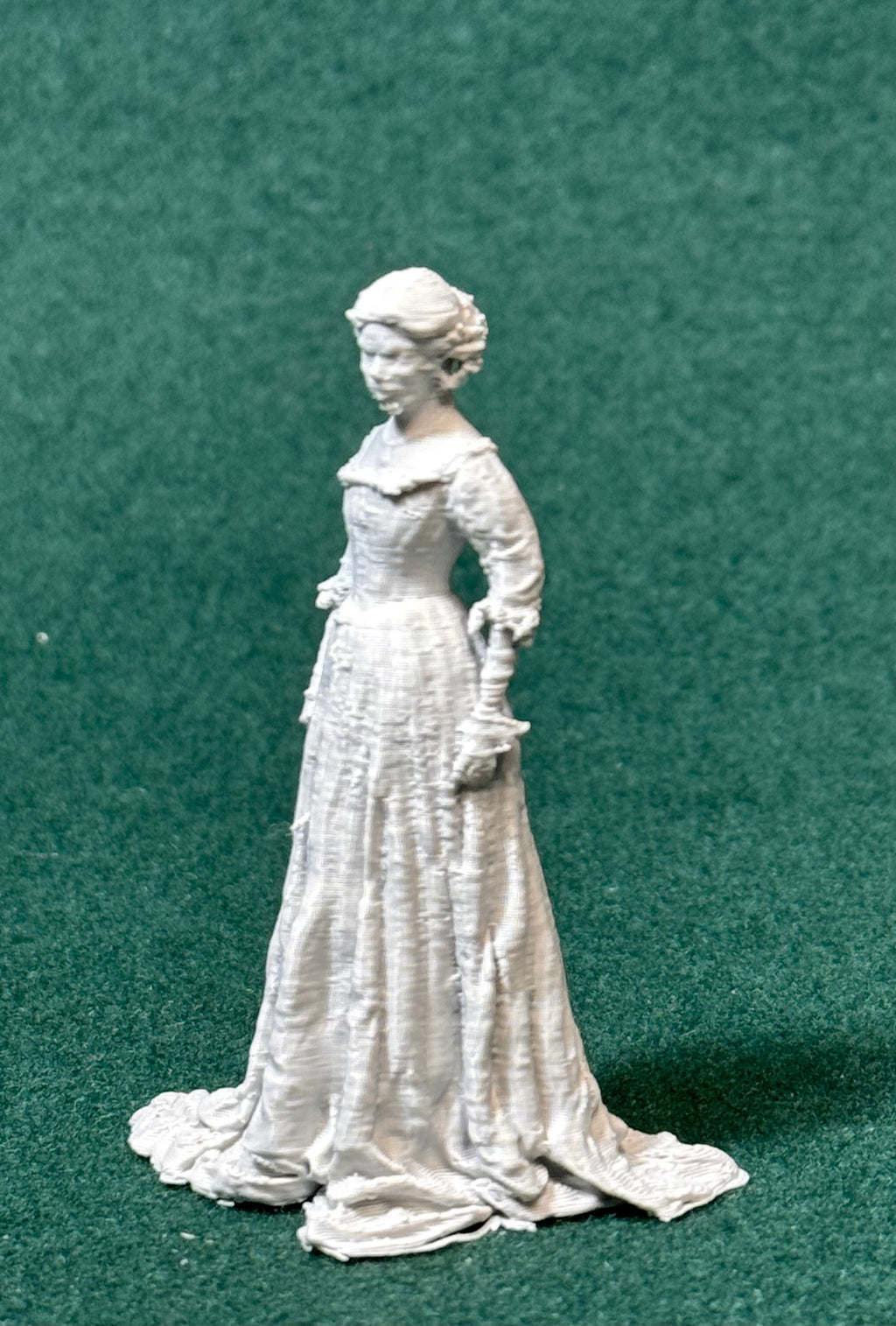 1880er 7 Frauen der Mittelklasse Personen 0029 Figur Deko Statue Fantasy