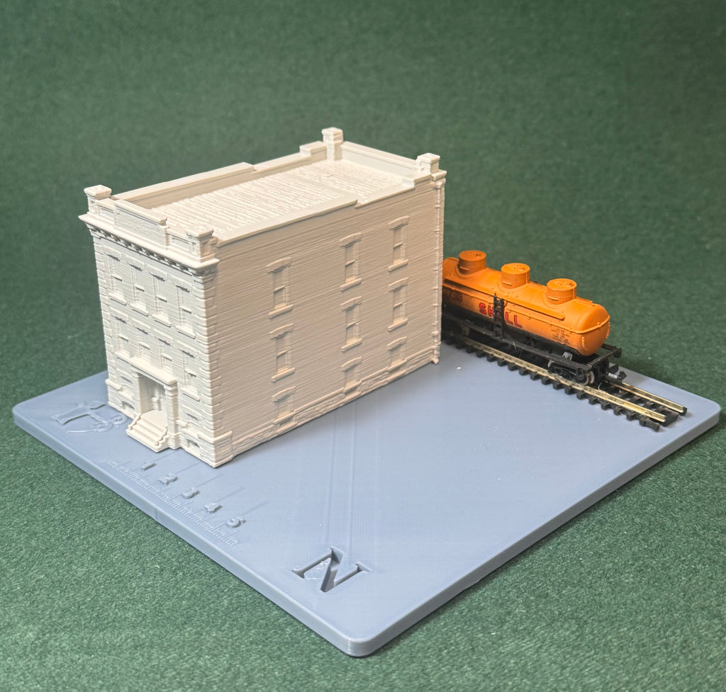 HO & N Struktur Madison Apartments Modelleisenbahn H0 Spur N Diorama