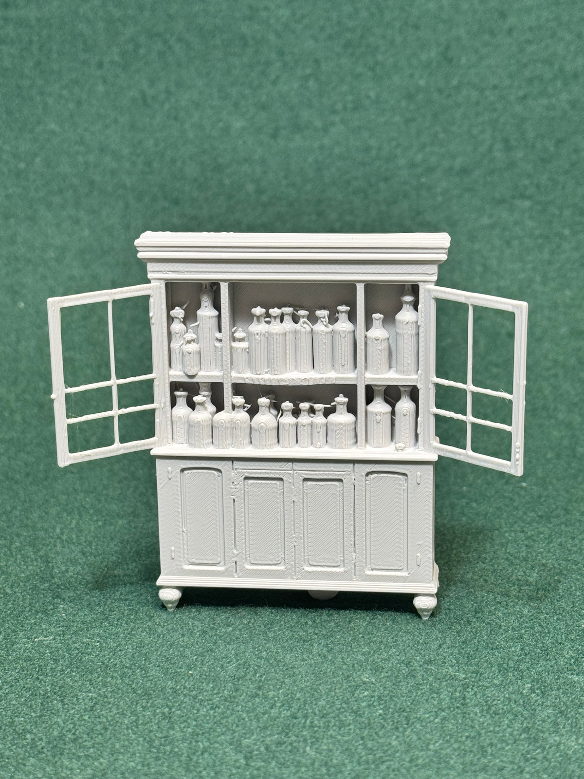 Puppenhaus Mini Viktorianische Ära Medizinschrank 1 Miniatur 1:12 Diorama