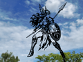 Walküren-Krieger-Wandkunstdarstellung Wandbild Wanddeko Wanddekoration