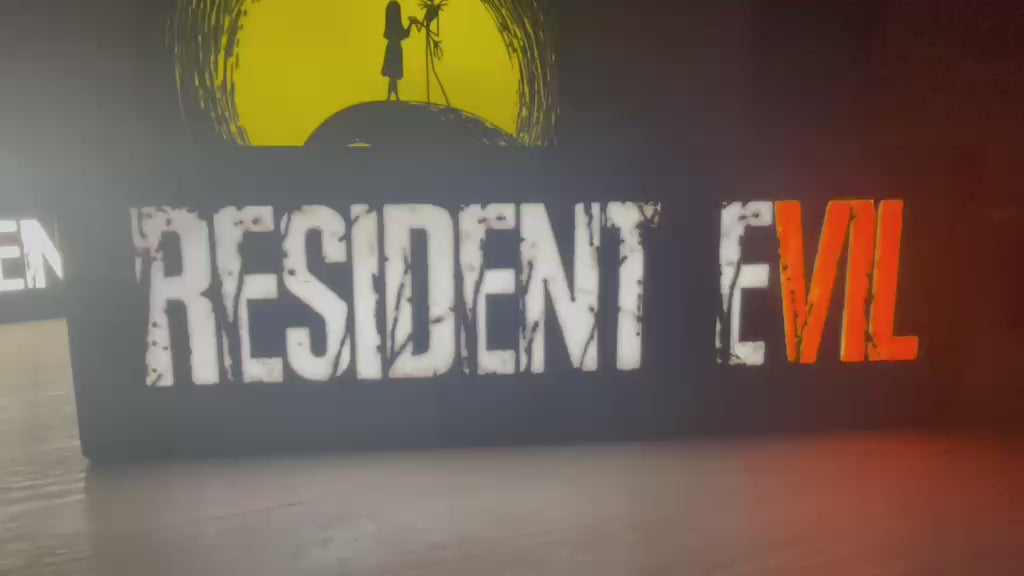 Resident Evil 7 | Lightbox | Lichtkasten | Nachtlicht | Merchandise