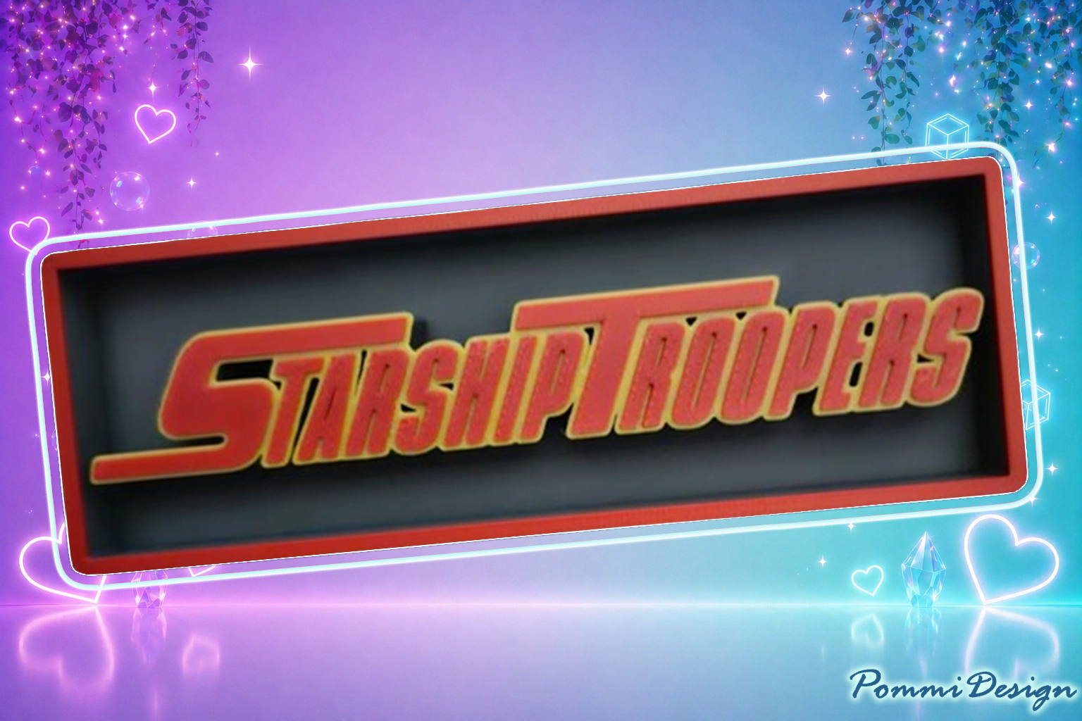 Starship Troopers inspiré – Fan art – Merchandise/Panneau