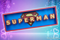 Superman  inspiriert  - Fan Art - Merchandise-SIGN/Schild
