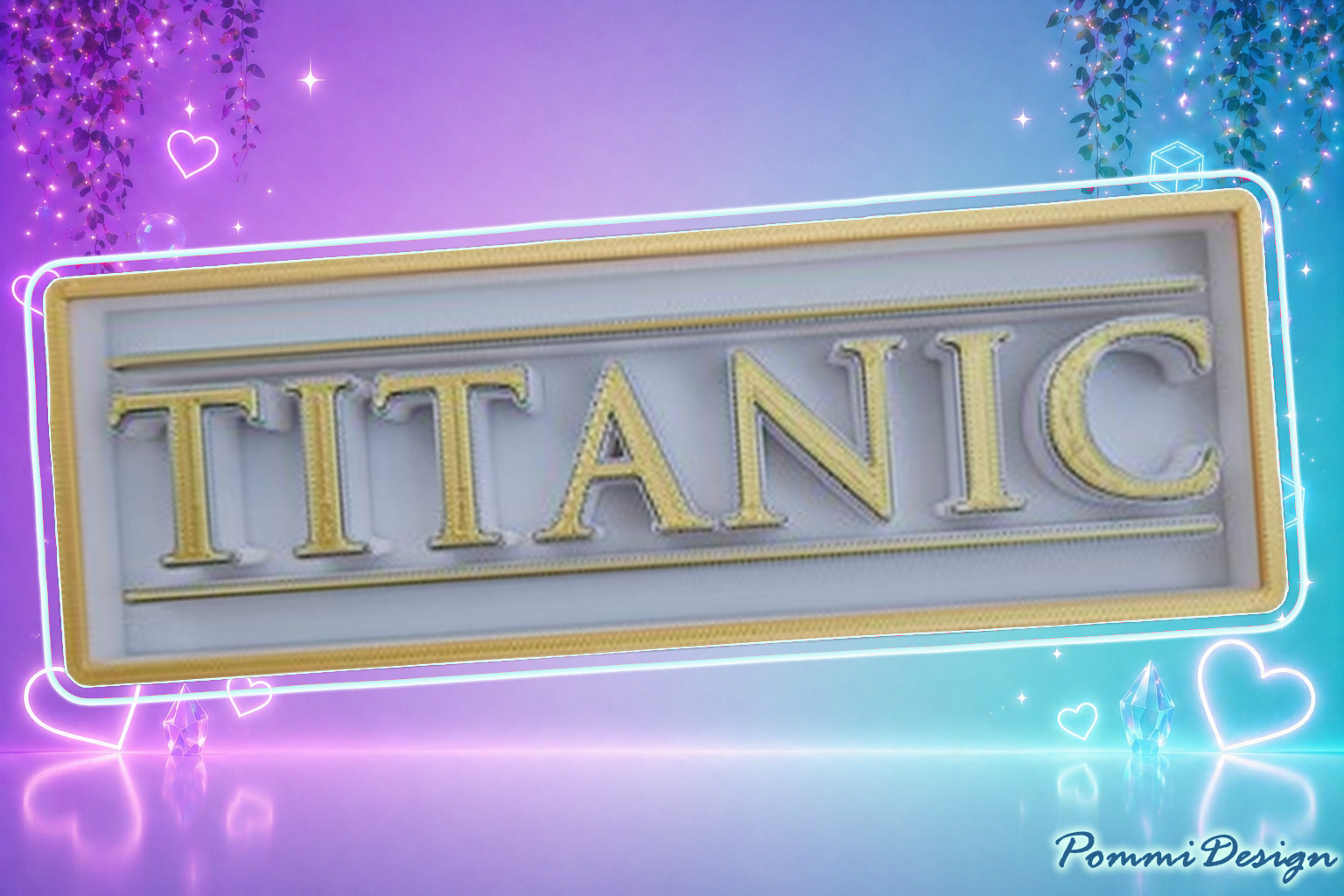 Inspiré du Titanic - Fan Art - Marchandise - Enseigne/Panneau